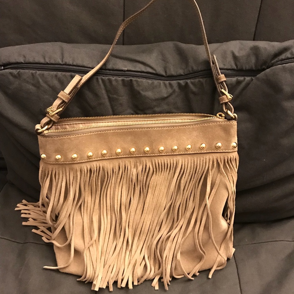 Michael Kors Fringe Leather Purse